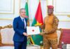 Présentation de lettres de créances: S.E.M. Simon-Clément SEROUSSI pour dynamiser l’axe Ouagadougou-Jérusalem