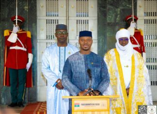 Ouagadougou : le Camarade Président du Faso, Capitaine Ibrahim TRAORÉ a reçu en audience les présidents des parlements des pays de la Confédération AES