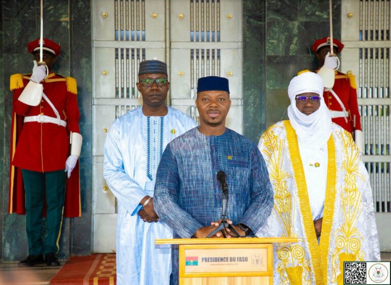 Ouagadougou : le Camarade Président du Faso, Capitaine Ibrahim TRAORÉ a reçu en audience les présidents des parlements des pays de la Confédération AES