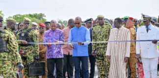 Developpement des infrastructures routières : Le Premier ministre ouvre à la circulation le nouveau pont de Hèrèdougou