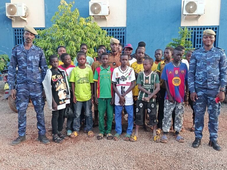 Mogtédo : La Gendarmerie nationale met fin à un réseau de convoyage de mineurs vers des sites aurifères étrangers
