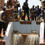 Douna : mise en eau de deux périmètres irrigués