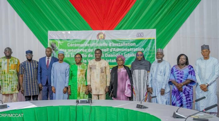 Radio AES Daandè Liptako : le MCCAT a officiellement installé les membres du Conseil d’administration