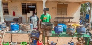 Lutte contre l’insécurité : La Police Nationale démantèle un réseau de transvaseurs frauduleux de gaz butane à Ouagadougou