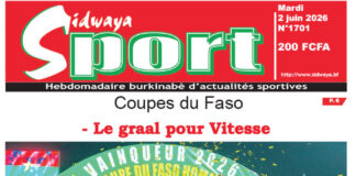Une Sidwaya Sport du 02-06-2026