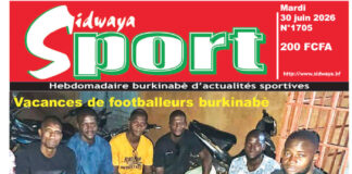 Une Sidwaya Sport du 30-06-2026