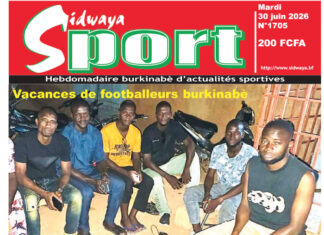 Une Sidwaya Sport du 30-06-2026
