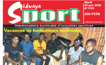 Une Sidwaya Sport du 30-06-2026