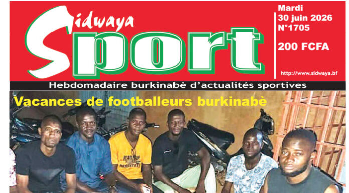 Une Sidwaya Sport du 30-06-2026