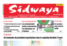 Une Sidwaya du 18-06-2026