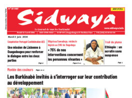 Une Sidwaya du 02-06-2026