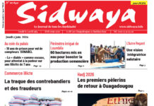 Une Sidwaya du 04-06-2026