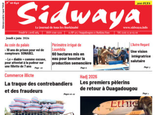 Une Sidwaya du 04-06-2026