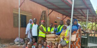 Développement endogène : La communauté éducative de l’école Centre B de Kaya apporte leur contribution
