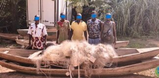 Barrage de Loumbila : cinq pêcheurs interpellés pour activités illicites