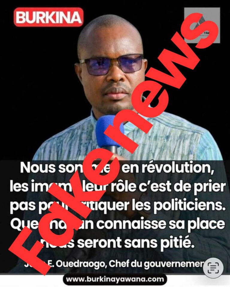 Communiqué de la Rédaction : Démenti formel face à une tentative de manipulation