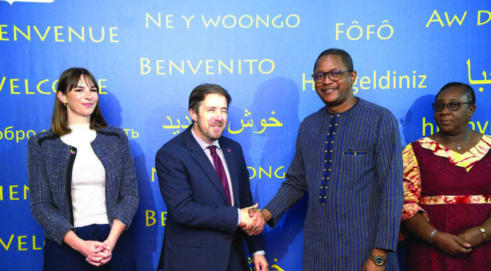 Coopération bilatérale: des échanges pour le renforcement de l’axe Ouagadougou-Londres