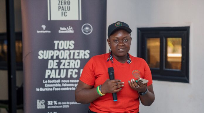 Farida Tiemtoré : « Ensemble, nous pouvons marquer des buts contre le paludisme »
