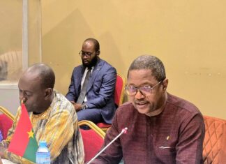 Burkina Faso-Russie: les ministres Traoré et Lavrov passent en revue la coopération entre les deux pays