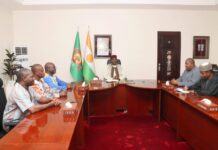 Confédération des Etats du Sahel: le président de la Commission nationale AES du Burkina Faso, Bassolma Bazié, chez le Premier ministre nigérien