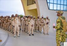 Présidence du Faso: des cadres en immersion patriotique et militaire