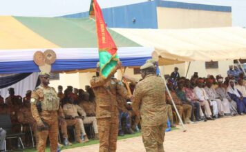 1re légion de gendarmerie: le lieutenant-colonel Modeste Wend-Bala Gyengani prend les commandes