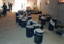 Houndé : la CNLF saisit explosifs, cyanure et produits de contrebande d’une valeur de plus de 97 millions FCFA