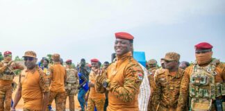Séjour du Président du Faso dans le Nazinon: le Camarade Capitaine Ibrahim Traoré est arrivé à Pô