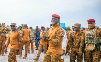 Séjour du Président du Faso dans le Nazinon: le Camarade Capitaine Ibrahim Traoré est arrivé à Pô
