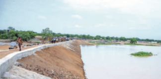 Région du Nazinon : Le capitaine Ibrahim Traoré inaugure le barrage de Pô Kapro