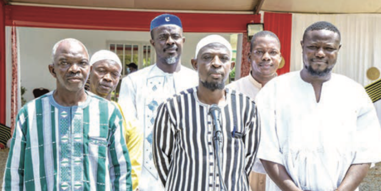 Séjour du président du Faso dans le Nazinon: les autorités religieuses unies  aux côtés du capitaine Ibrahim  Traoré