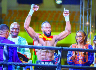 Championnat international WBA Afrique de boxe : Hamed Abel Nikièma s’offre la ceinture continentale
