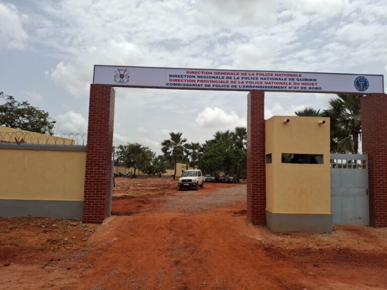 Lutte contre l’insécurité : l’arrondissement 7 de Bobo-Dioulasso doté d’un commissariat de police