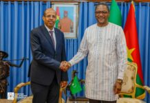 Relations Union africaine-Burkina Faso : des échanges constructifs entre le Chef de la diplomatie burkinabè et le Président de la Commission de l’UA