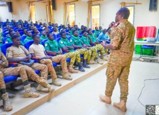 Région du Goulmou : Les Forces combattantes sensibilisées aux infections sexuellement transmissibles Les Forces de defense et de securité de la région du Goulmou se sont engagées à appliquer le mesures au cours de la sensibilisation sur les infections sexuellement transmissibles