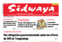 Une Sidwaya du 30-07-2026