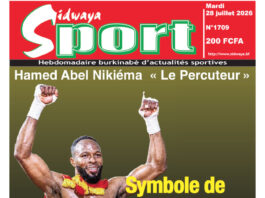 Une Sidwaya Sport du 29-07-2026
