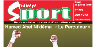Une Sidwaya Sport du 29-07-2026