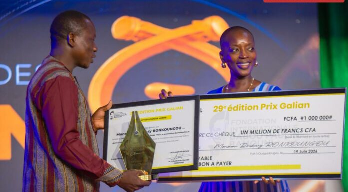 Galian 2026 : La Fondation internationale Babou Paulin Bamouni félicite son lauréat