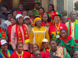 CAN féminine Maroc 2026: la ministre Annick Pikbougoum galvanise l’UNSE à Casablanca