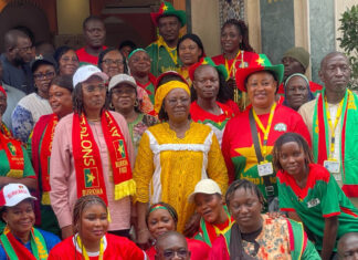 CAN féminine Maroc 2026: la ministre Annick Pikbougoum galvanise l’UNSE à Casablanca