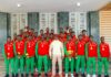 Audience du Président du Faso / Sacre à l’UFOA-B : Le Capitaine Ibrahim TRAORÉ félicite les Étalons U20 et promet une nouvelle dynamique pour le sport national