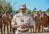 Visite opérationnelle à Kaya : le général de division Moussa Diallo appelle à l’unité, à la discipline et à la vigilance