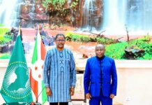 Renforcement de l’axe Ouagadougou-Bujumbura : le ministre des Affaires étrangères chez le Président Ndayishimiyé
