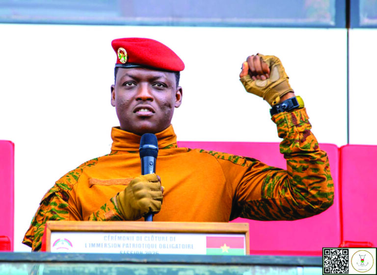 Le Président du Faso, le capitaine Ibrahim Traoré aux appelés à l’immersion : « Votre mission, c’est de défendre les intérêts de votre patrie »
