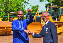 Entretien routier au Burkina : le Japon offre 22 engins de plus de 3 milliards F CFA