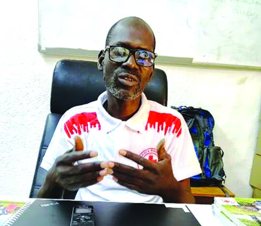 Secours d’urgence : « Chaque minute perdue réduit drastiquement les chances de survie», Daouda Sawadogo, responsable de la formation à la Croix-Rouge
