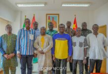 Ambassade du Burkina en Chine : le ministre Pingdwendé Gilbert Ouédraogo reconnaissant au camarade ambassadeur Daouda Bittié