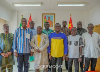 Ambassade du Burkina en Chine : le ministre Pingdwendé Gilbert Ouédraogo reconnaissant au camarade ambassadeur Daouda Bittié