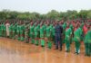 Immersion patriotique obligatoire : Clap de fin d’un mois de formation civique et patriotique dans le Goulmou, la Sirba et la Tapoa Sous la pluie, les appelés de l’IPO se sont engagés à défendre la cause de la Révolution.